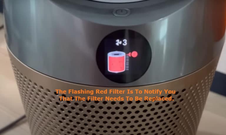How to Fix Dyson Air Purifier Flashing Red Filter - DIY Smart Home Hub