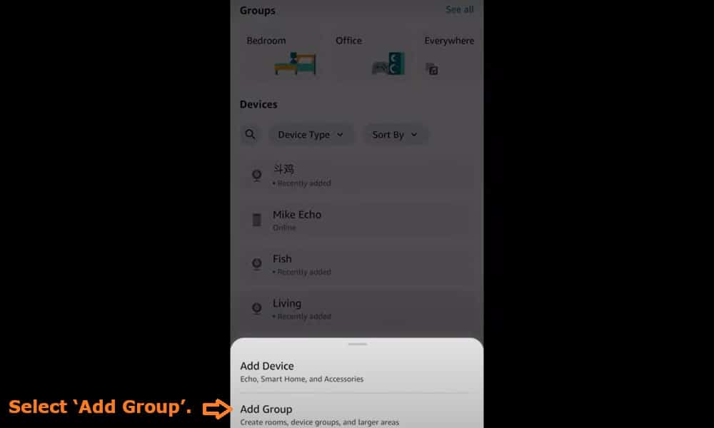 select ‘Add Group’.