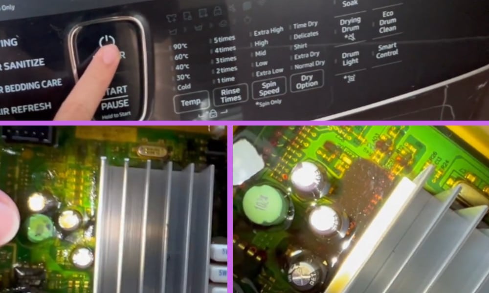 Samsung FlexWash Washer Stops Mid-Cycle