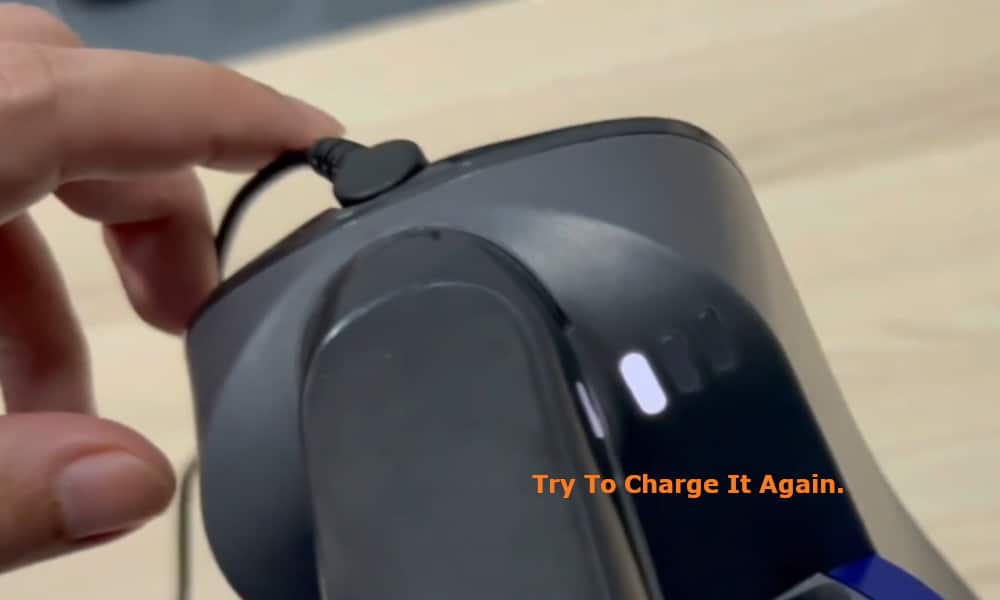 try to charge it again.